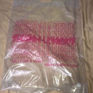 Sweetener exclusive thank u next  March bag